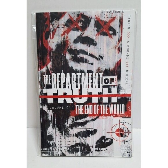 IMAGE COMICS THE DEPARTMENT OF TRUTH VOLUME 1 FIRST PRINTING GRAPHIC NOVEL TPB - Picture 1 of 5
